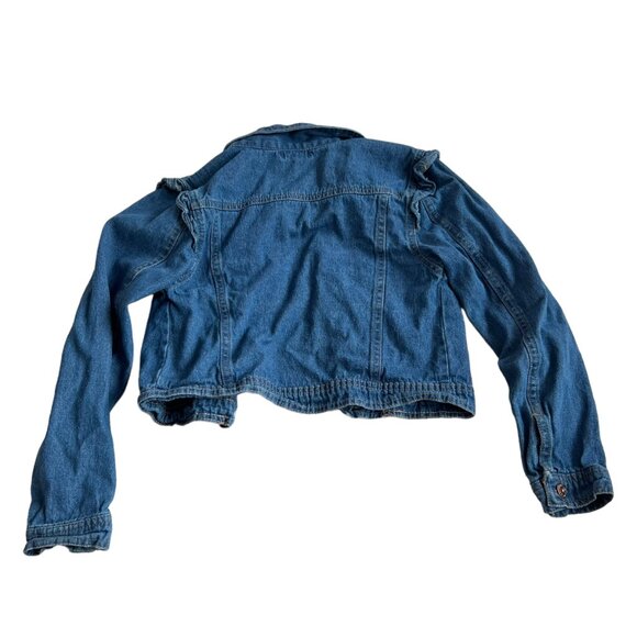 Nanette Lepore girls denim jean jacket - Picture 2 of 5